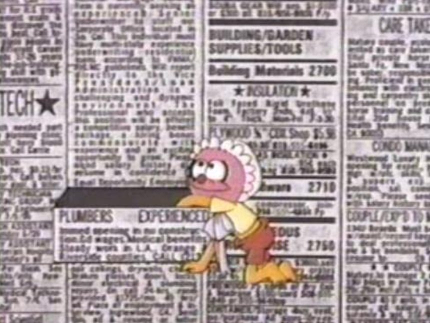 Animal 1984 Jim Henson Muppet Babies 