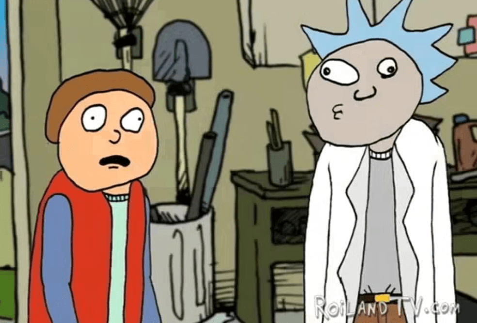 Doc and Mharti Rick and Morty 