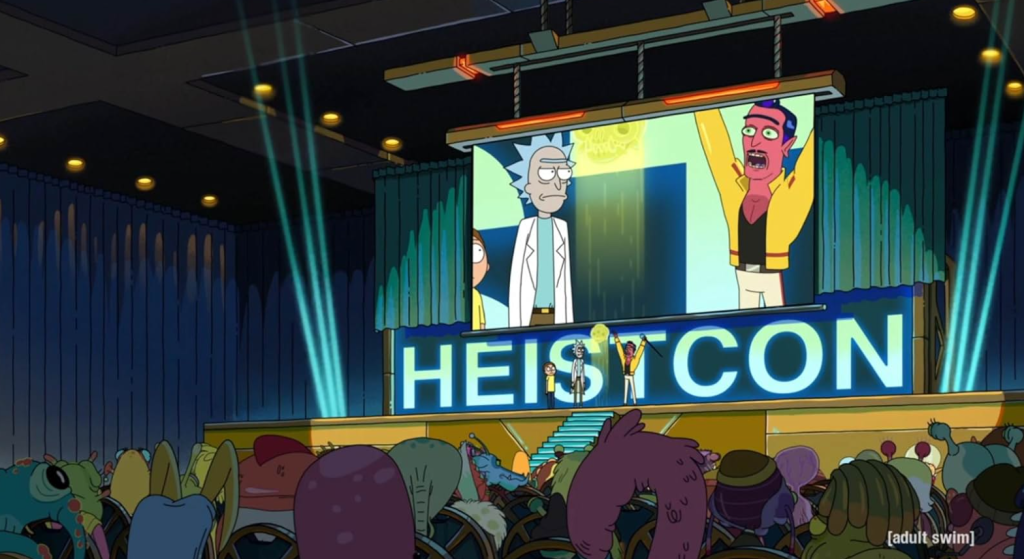 HeistCon Rick and Morty 