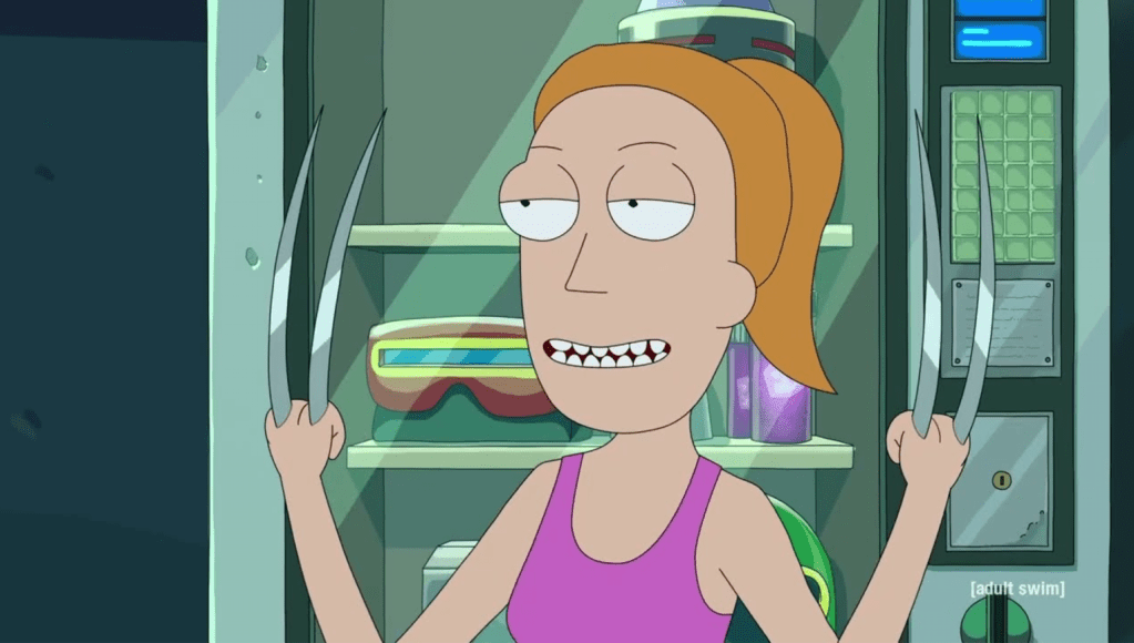Summer Smith from Rick and Morty