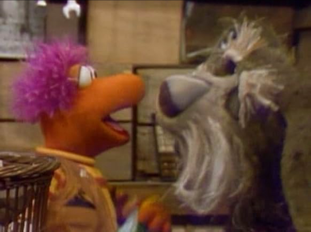 Fraggle Rock; Gobo; Sprocket; puppets