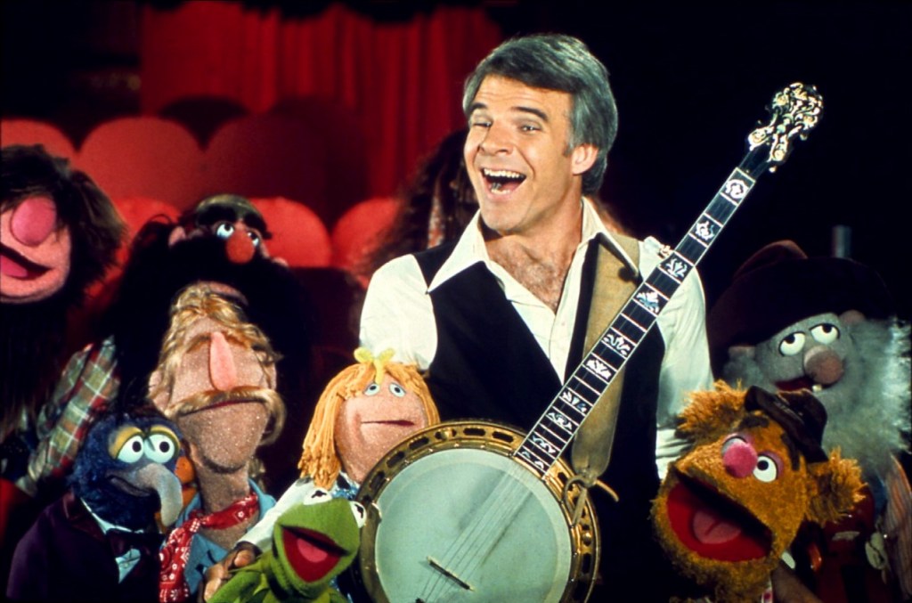 Steve Martin; The Muppet Show; puppets
