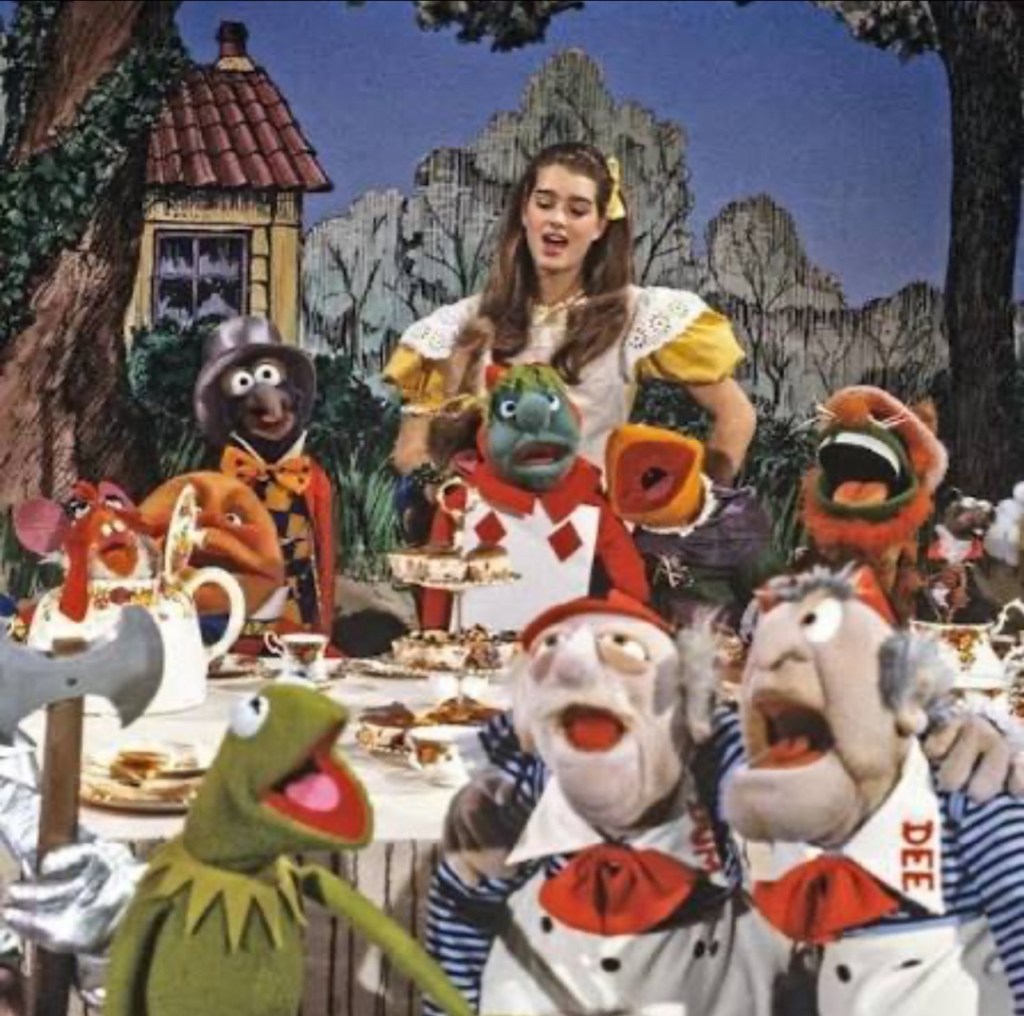 Brooke Shields; The Muppet Show; puppets