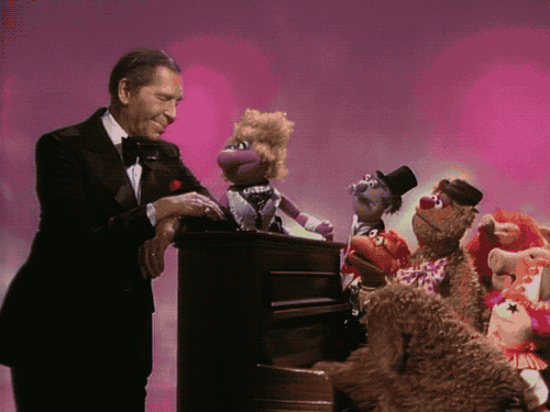 Milton Berle; The Muppet Show; puppets