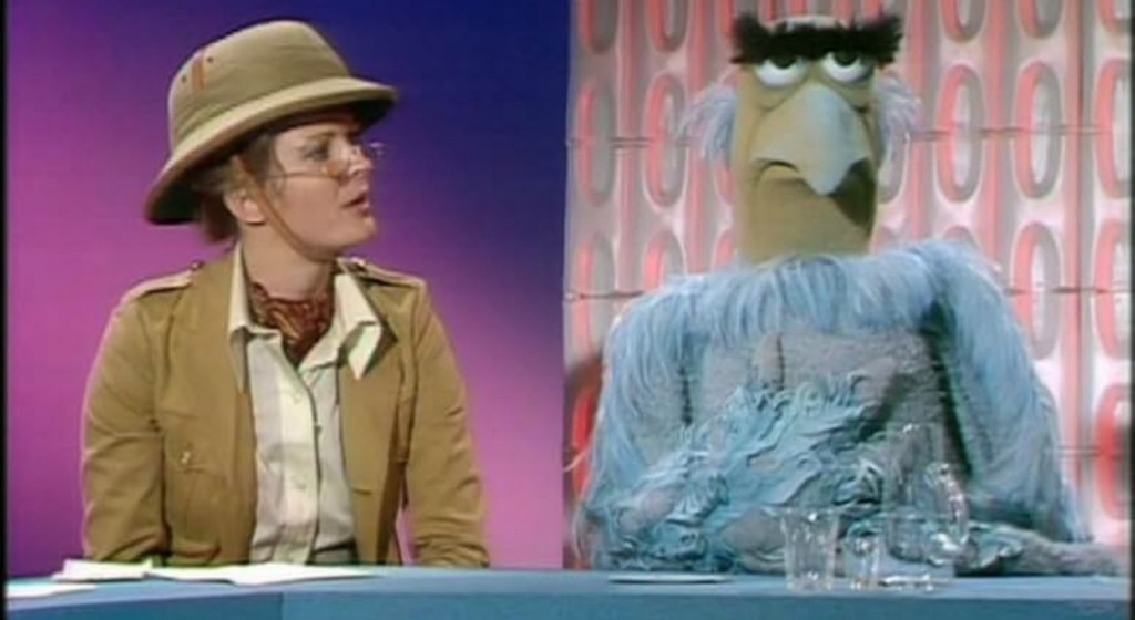 The Muppet Show; Candice Bergen; puppets;