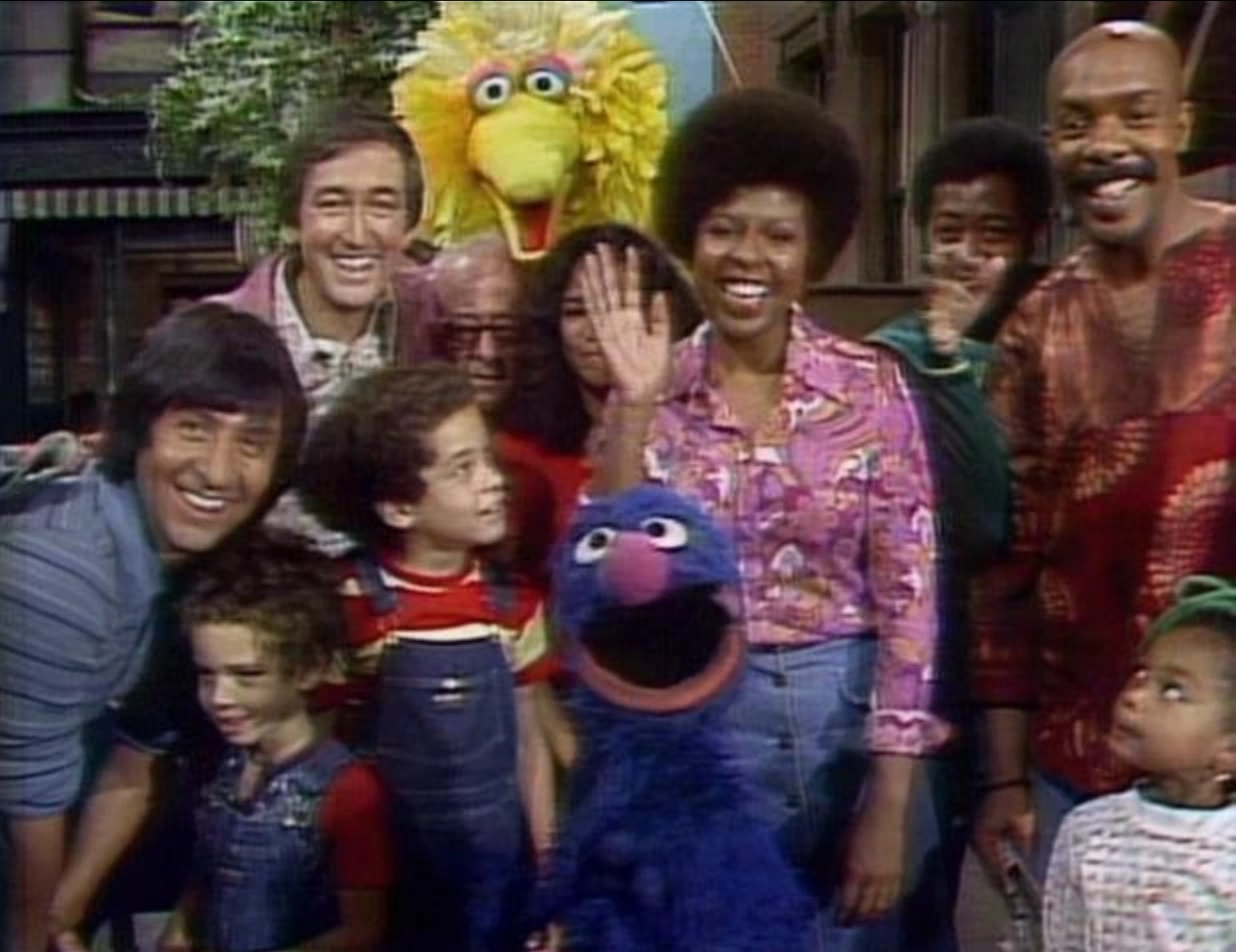Sesame Street; puppets; humans; educational; divesity;