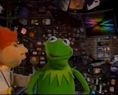 Vicki; Waldo; Kermit the Frog; The Jim Henson Hour; puppets; KMUP;
