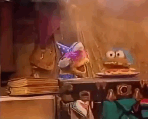 Little Muppet Monsters; magic trick