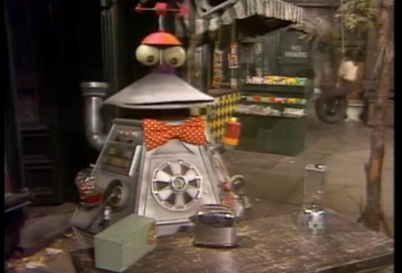 Sam the Robot; Sesame Street; Jim Henson; puppetry