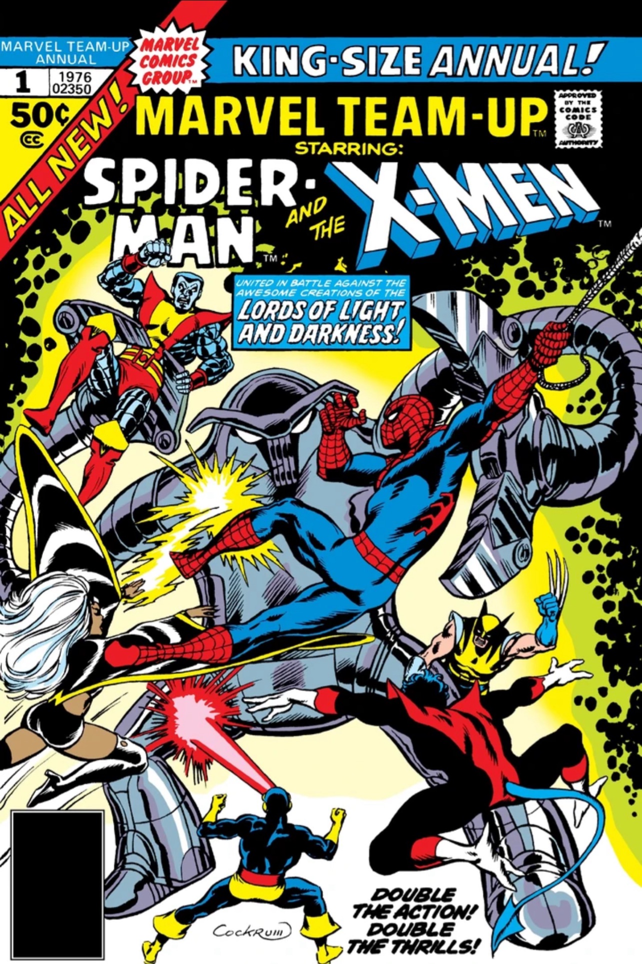 Marvel Team Up Vol 1; X-Men; Spider-Man; October 19, 1976;