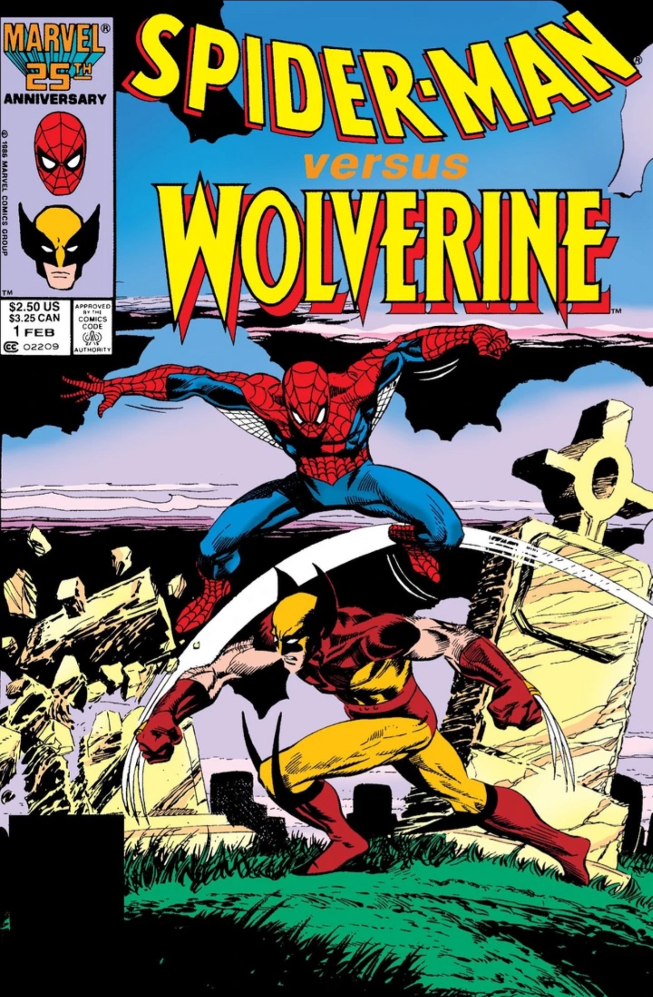 Spider-Man versus Wolverine # 1