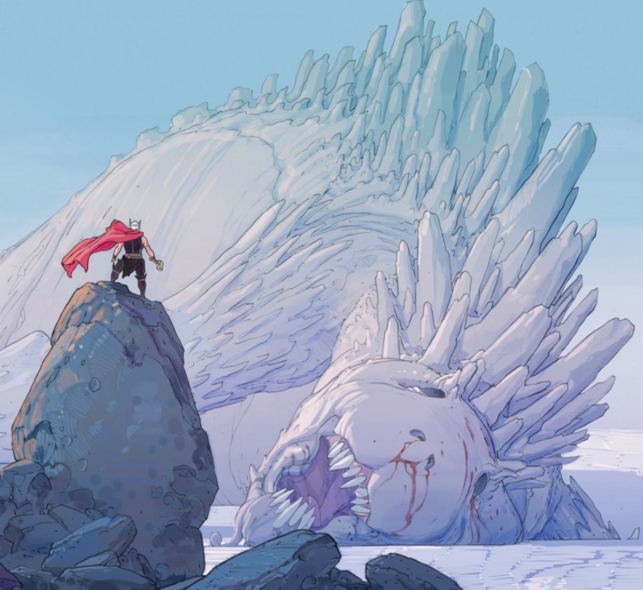 Thor: God of Thunder #3; Jason Aaron; Esad Ribic; Marvel Comics;