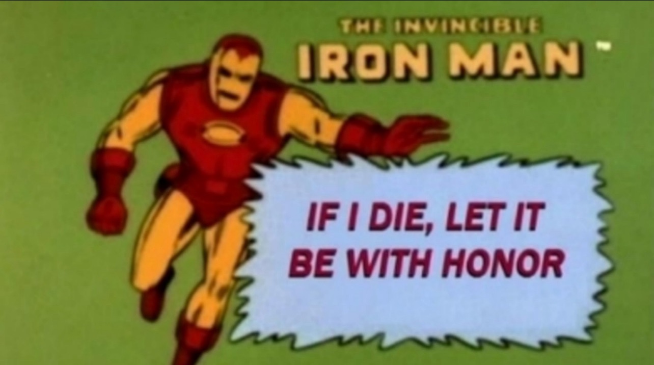 Iron Man; The Marvel Super-Heroes (1966) Grantray-Lawrence Animation